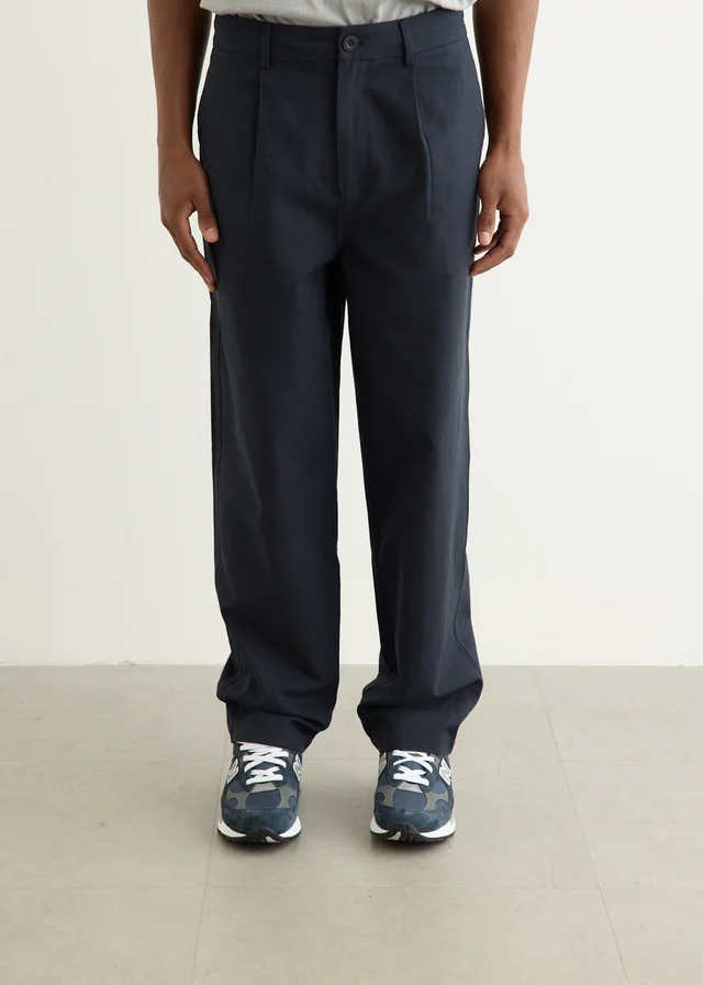 Incu Collection Casual Evan Pants in NAVY, image 1 of 1 from Incu
