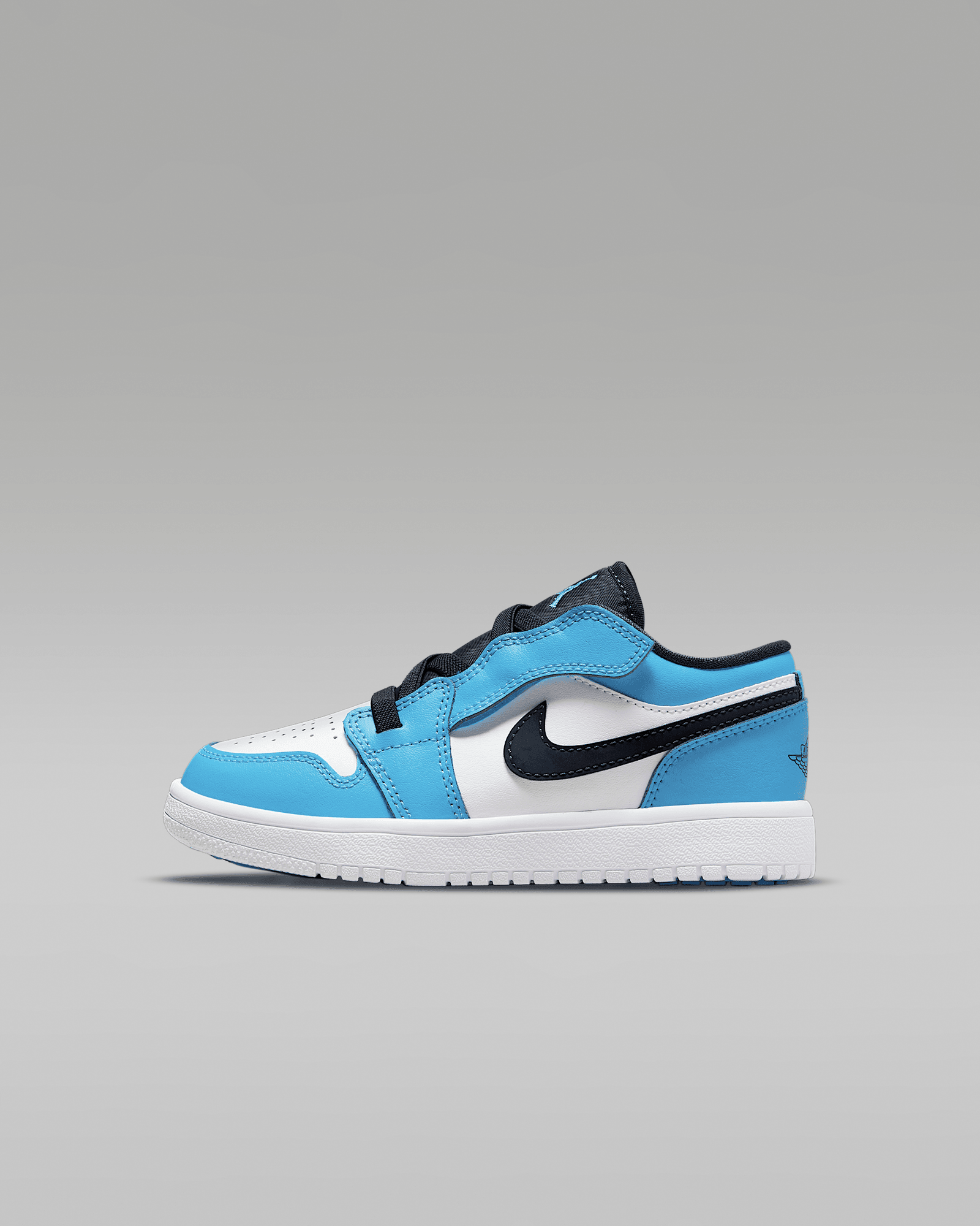 Jordan 1 Low Alt in White/Obsidian/Dark Powder Blue, image 1 of 1 from Nike