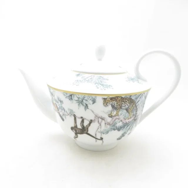 Hermès Roadside Sketch Tea Pot Animal in Red from The Reluxe, photo 1 of 1