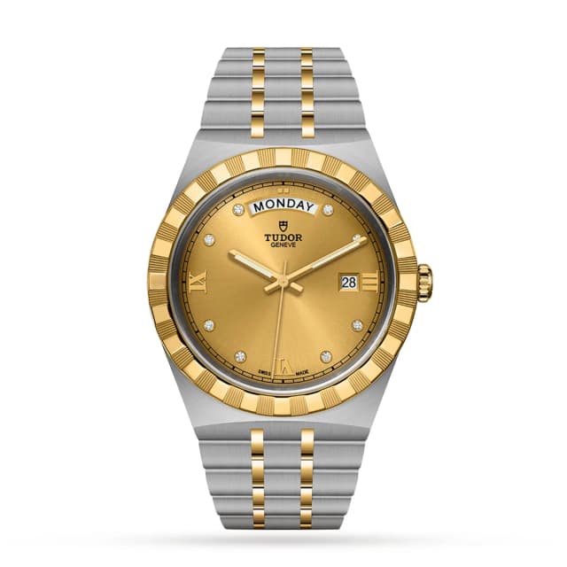 Tudor Royal Date Day in silver|gray from WatchesOfSwitzerland, photo 1 of 1