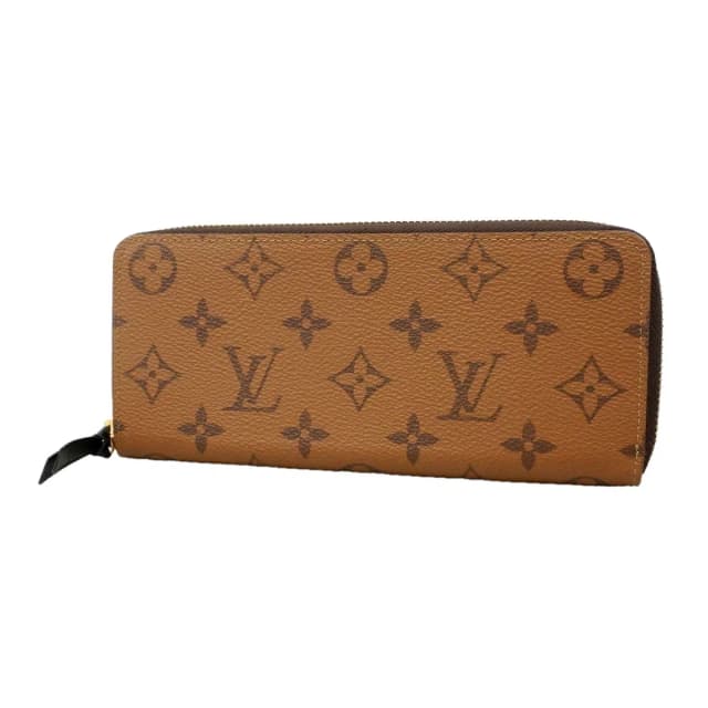 Louis Vuitton Wallet Monogram Reverse Portefeuille Clemence Brown in Brown Clemence leather from The Reluxe, photo 1 of 1