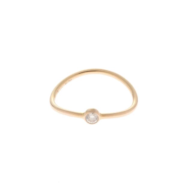 Tiffany & Co. Wave Shin Grelot R YG Ring 18k Gold in Gold from The Reluxe, photo 1 of 1