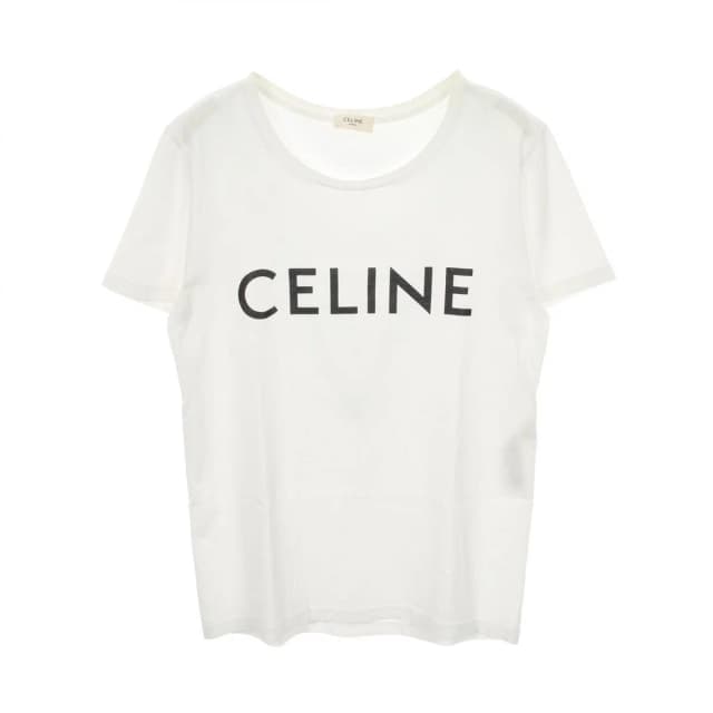 Celine Short Sleeve T-Shirt Logo Print Cotton from The Reluxe, photo 1 of 1