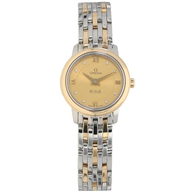 Omega De Ville 424.20.24.60.58.001 24.4mm Bi-Colour Watch from H&T, photo 1 of 1