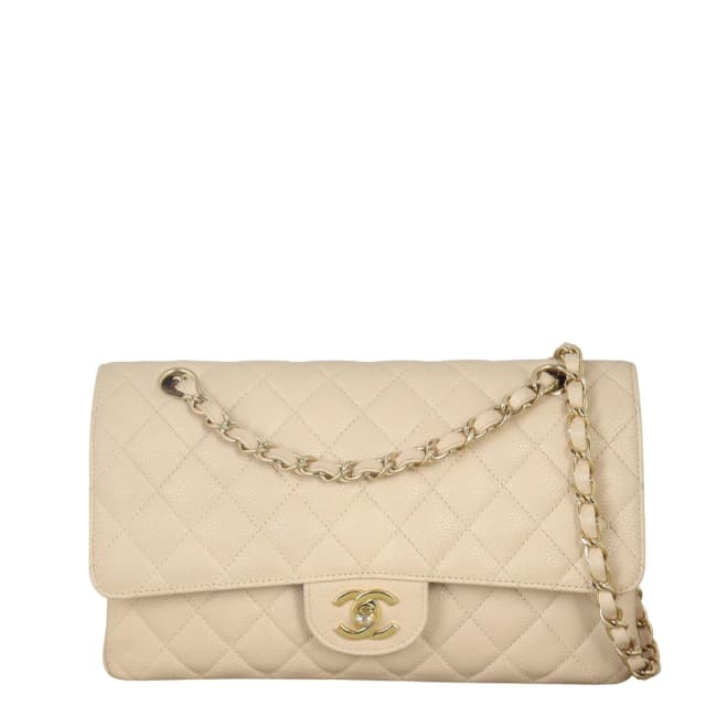 Chanel Classic Double Flap Medium Caviar in Caviar leather from Luxe.It.Fwd, photo 1 of 1