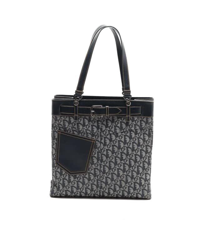 Dior Diorissimo Pocket Tote Bag in Canvas from A Retro Tale, photo 1 of 1