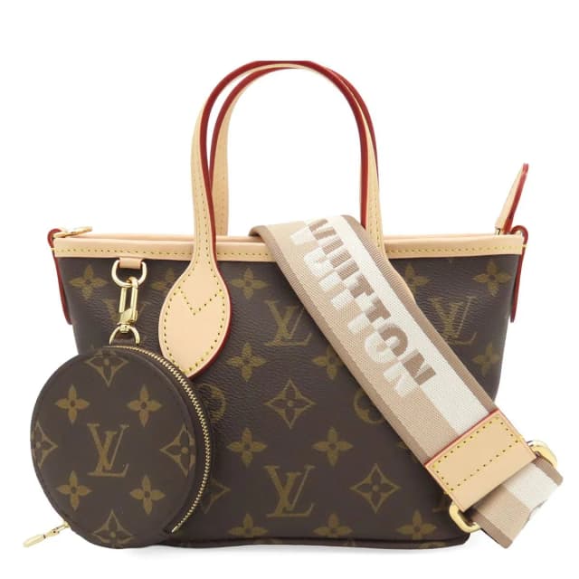 Louis Vuitton Neverfull BB Brown Monogram Canvas 2-Way Shoulder Bag in Brown Coated canvas from The Reluxe, photo 1 of 1