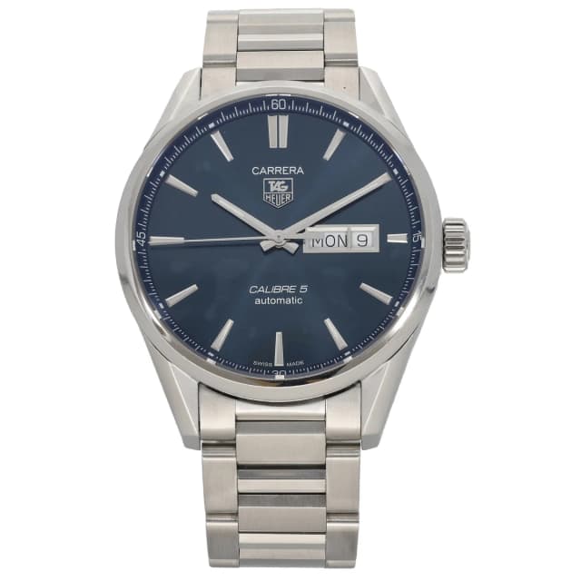 TAG Heuer Carrera WAR201E 41mm Stainless Steel Watch from H&T, photo 1 of 1