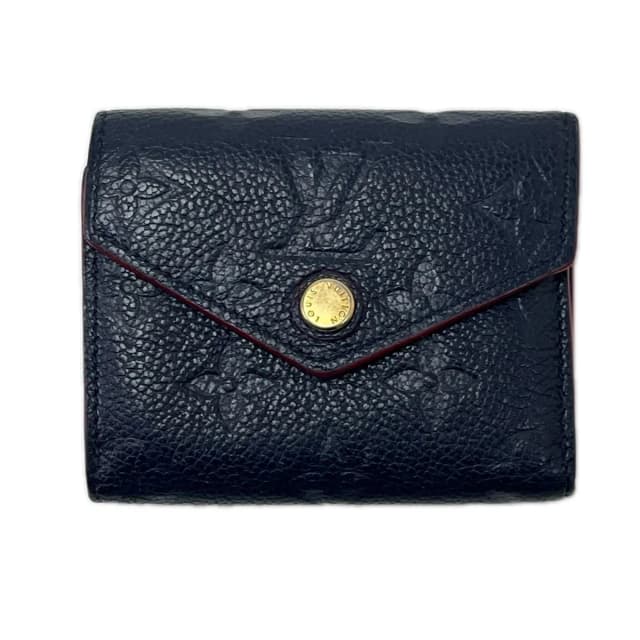 Louis Vuitton Trifold Wallet Portefeuille Victorine Monogram Empreinte Navy in Navy from The Reluxe, photo 1 of 1