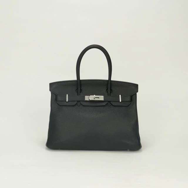 Hermès Birkin 30 Tote Bag Togo Noir Black Silver in Black Togo leather from The Reluxe, photo 1 of 1