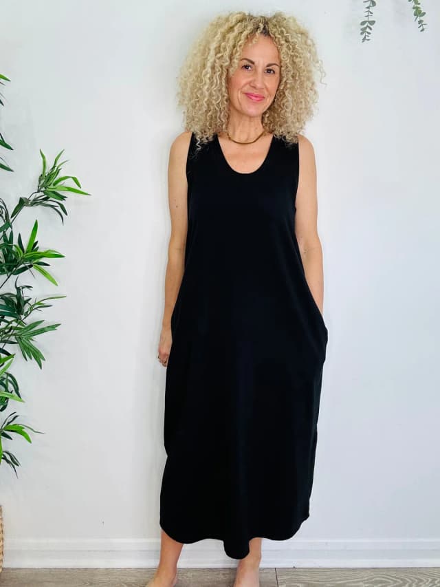 Max Mara Jersey Maxi Dress - Size L from Edit Second Hand, photo 1 of 1