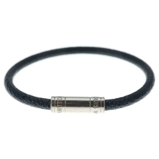 Louis Vuitton Damier Bracelet Keep It Black Silver in Black from The Reluxe, photo 1 of 1