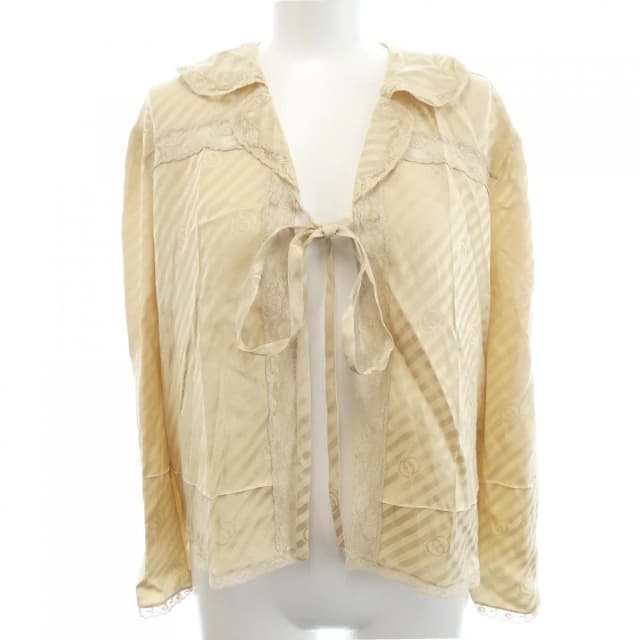 Gucci Cardigan Beige in Beige Silk from The Reluxe, photo 1 of 1