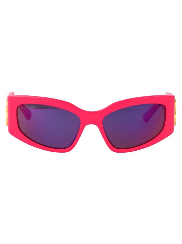 Balenciaga Bb0324sk Bold Fuchsia Acetate Sunglasses in Pink from HEWI, photo 1 of 1
