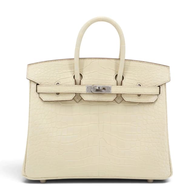Hermès Birkin 25 Vanille (Y1) in Crocodile from Ginza Xiaoma, photo 1 of 1