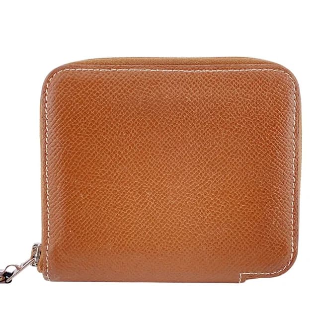 Hermès Compact Wallet Lion Azap Silk in Coin Purse in Silk from The Reluxe, photo 1 of 1