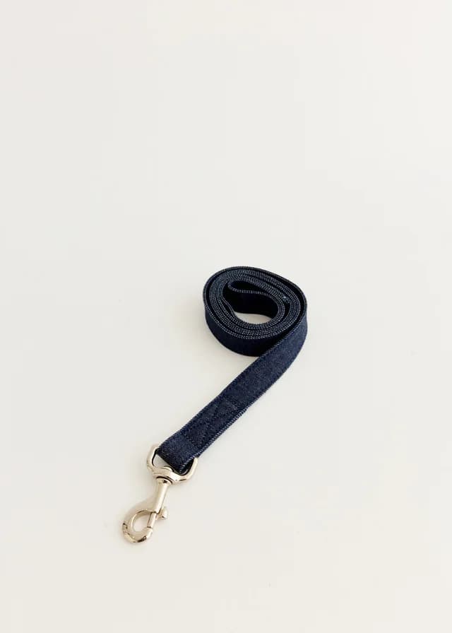 A.P.C. Denim Dog Leash in IAI INDIGO, image 1 of 1 from Incu