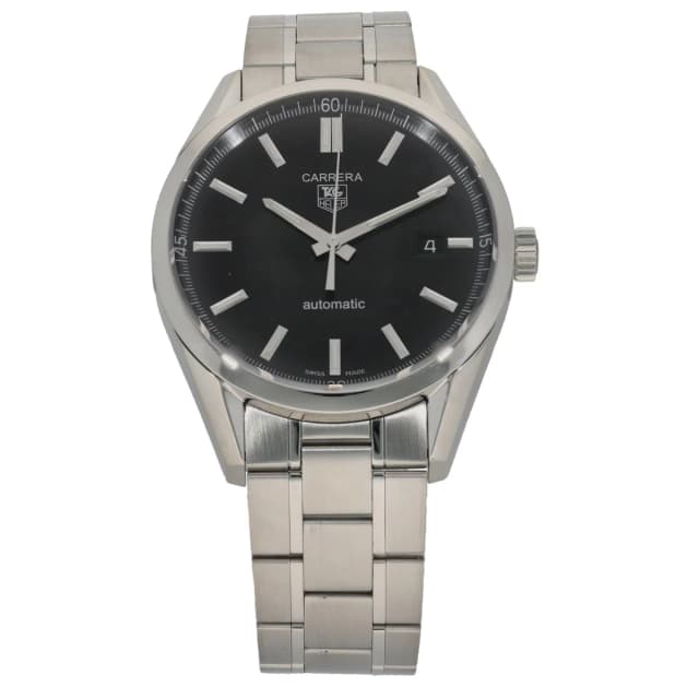TAG Heuer Carrera WV211B-3 39mm Stainless Steel Watch from H&T, photo 1 of 1