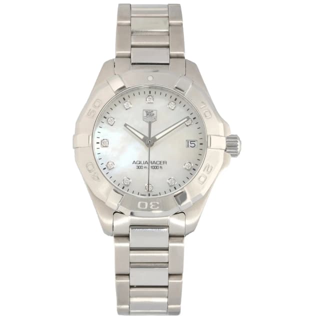 TAG Heuer Aquaracer WAY1313 32mm Stainless Steel Watch from H&T, photo 1 of 1
