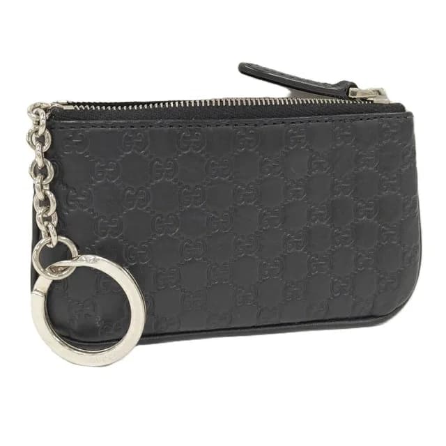 Gucci Coin Case Guccissima Leather Black in Black Leather from The Reluxe, photo 1 of 1