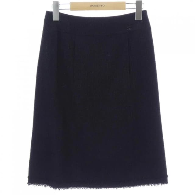 Chanel 04P Vintage Skirt Black in Black from The Reluxe, photo 1 of 1