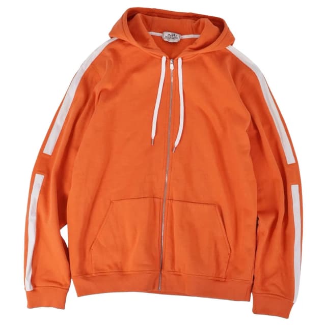 Hermès Hoodie Run Orange in Orange Nylon from The Reluxe, photo 1 of 1