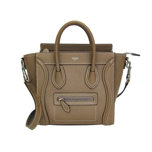 Celine Luggage Nano 189243DRU Women's Leather Handbag,Shoulder Bag Grayish in Grayish Leather from Elady, photo 1 of 1