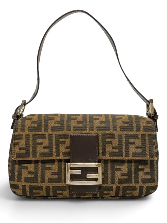Fendi Vintage Zucca Baguette in Leather from Season 2 Consign, photo 1 of 1