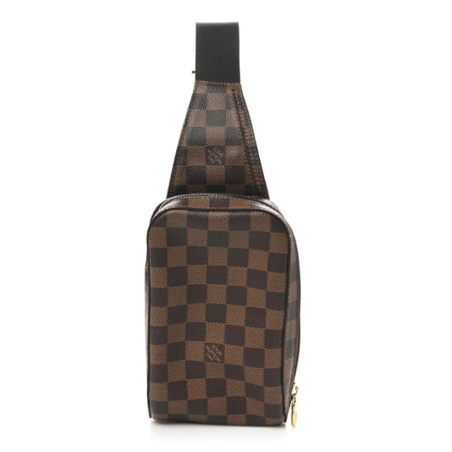 Louis Vuitton Geronimos Damier Ebene Coated Canvas Bag - Brown in Brown Coated canvas from H&T, photo 1 of 1