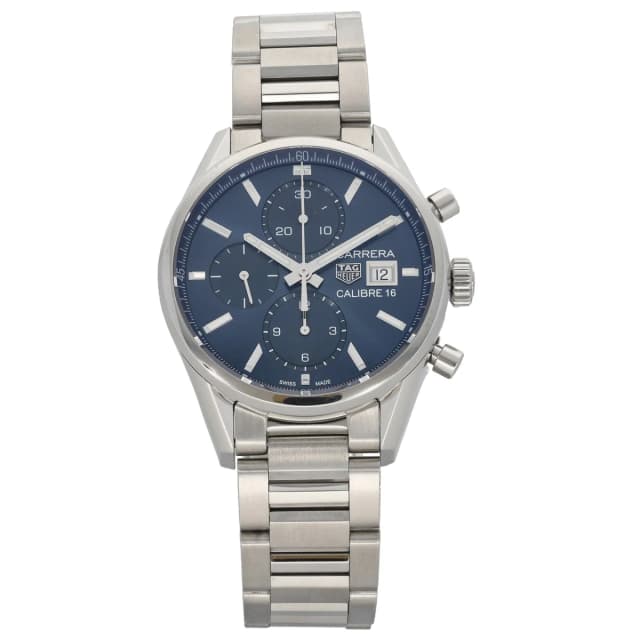 TAG Heuer Carrera CBK2112 41mm Stainless Steel Watch from H&T, photo 1 of 1