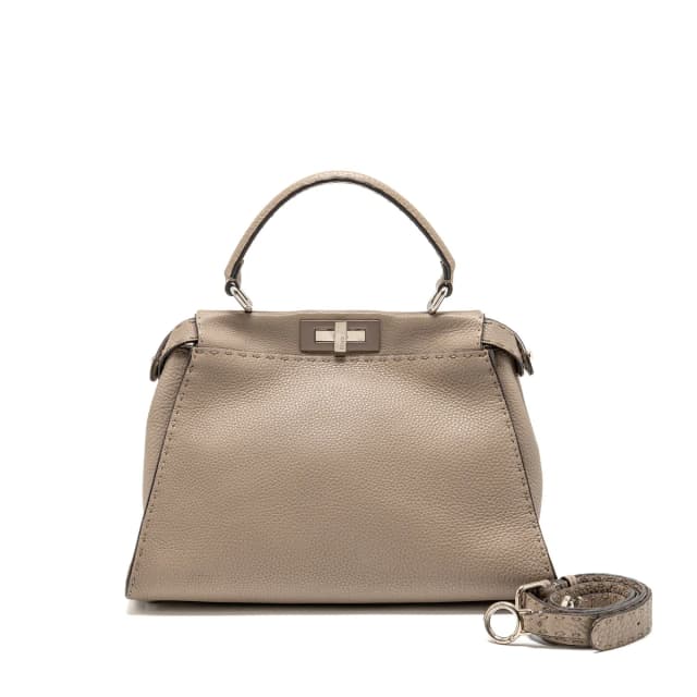 Fendi Iseeu medium peekaboo Calfskin Grey SHW in Grey Calfskin from EMIER, photo 1 of 1