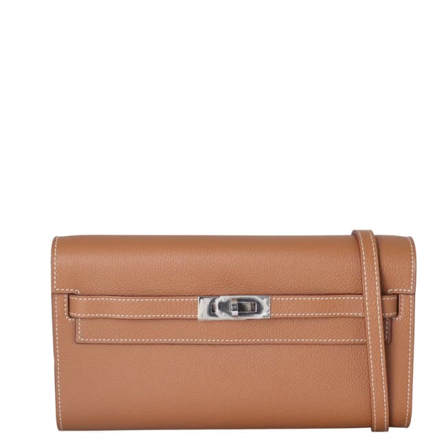 Hermès Kelly To Go Wallet Evercolor in Leather from Luxe.It.Fwd, photo 1 of 1