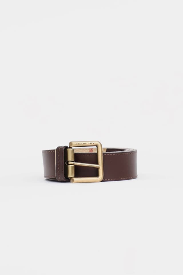 Burberry Haymarket Check Reversible Belt from VSP Consignment, photo 1 of 1