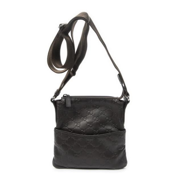 Gucci Zip Messenger Brown Guccissima in Brown from The Reluxe, photo 1 of 1