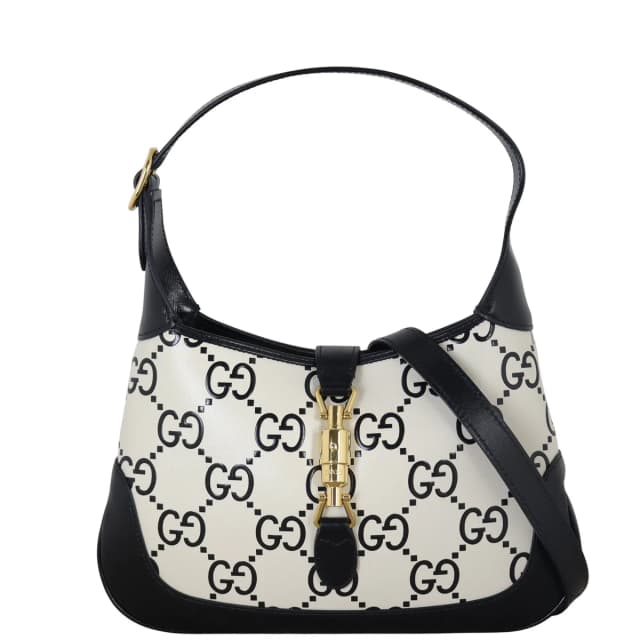 Gucci Jackie 1961 Small Hobo Bi-Colour in Coated canvas from Luxe.It.Fwd, photo 1 of 1