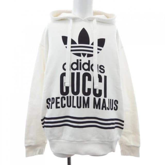 Gucci Adidas Hoodie White in White from The Reluxe, photo 1 of 1