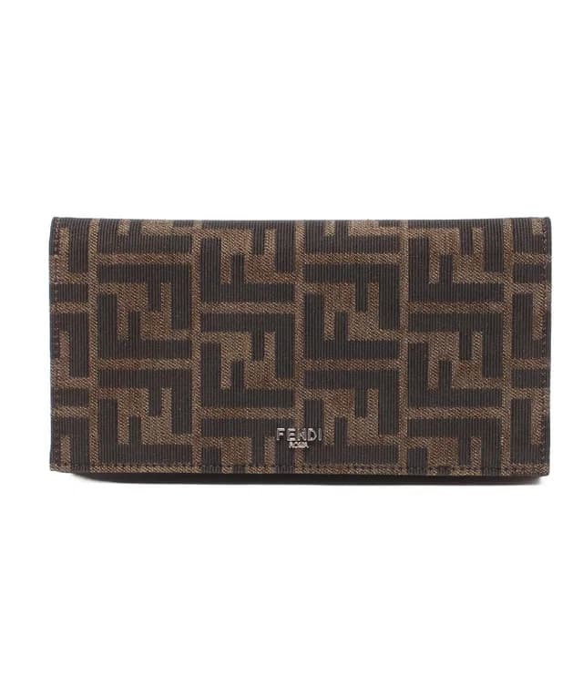 Fendi Wallet Zucca Brown in Brown from The Reluxe, photo 1 of 1