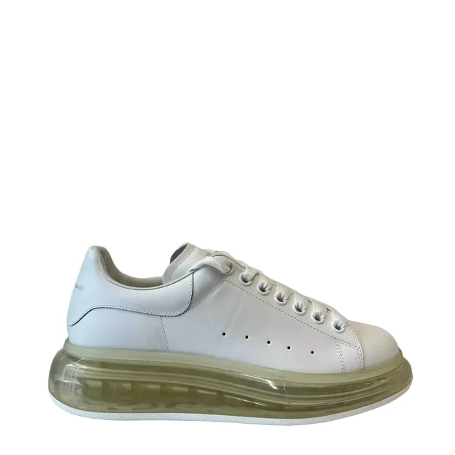 Alexander McQueen ES Sneakers Clear Sole, White, image 1 of 1 from Cultstatus