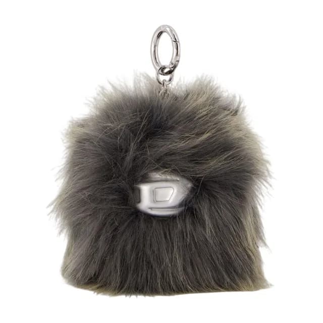 Diesel Faux Fur Monster Hair Clip — Gray Faux_fur Headbands in Grey from HEWI, photo 1 of 1