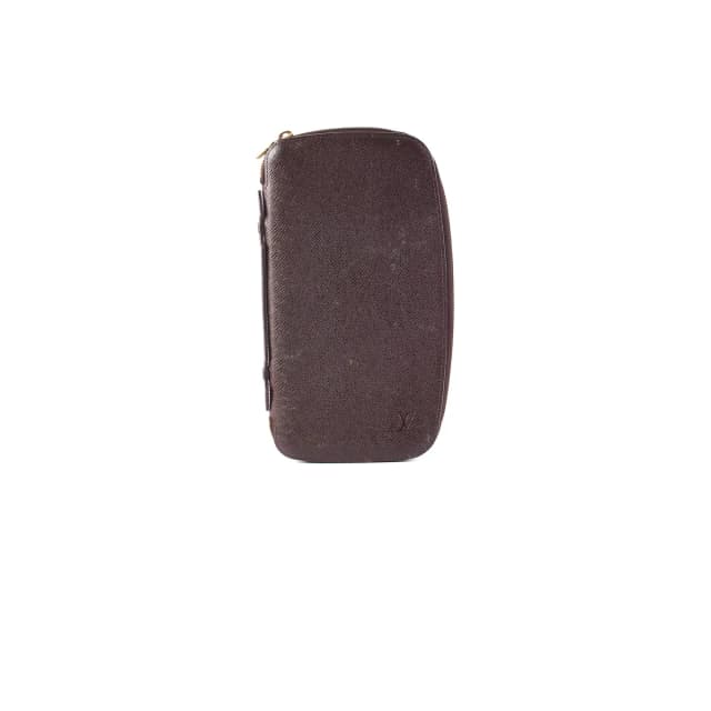 Louis Vuitton Epi Pouch Dark Purple/Brown in Brown Leather from The Purse Affair, photo 1 of 1