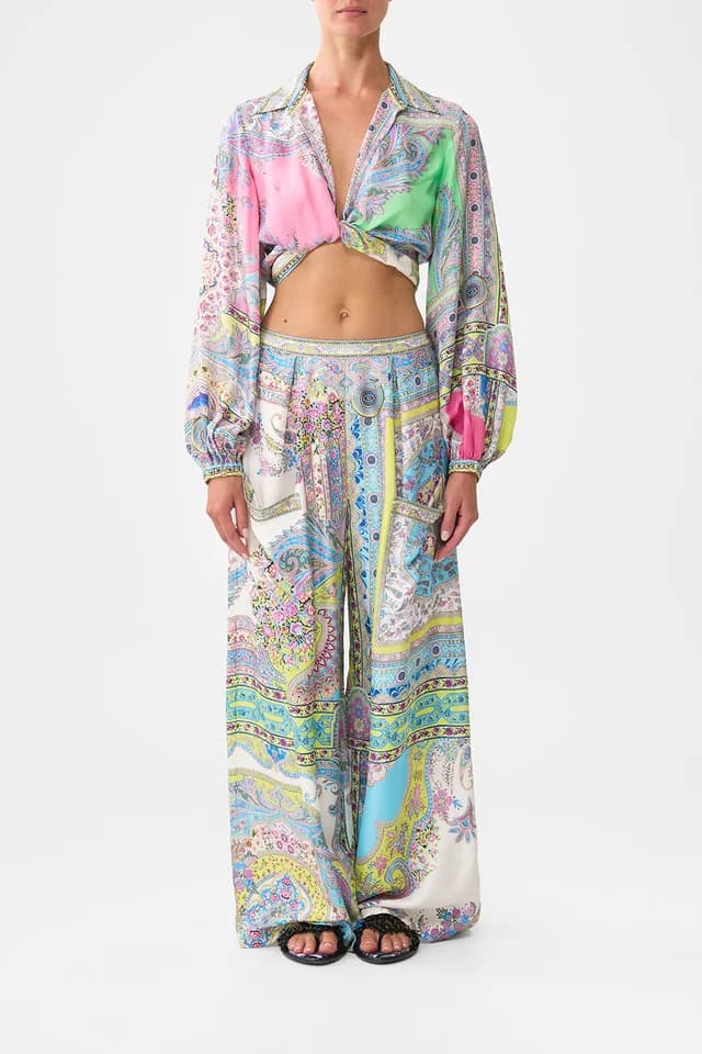 Camilla eBoutique WIDE LEG TROUSER WITH FRONT POCKETS MAGIC CARPET RIDE, image 1 of 1 from CAMILLA