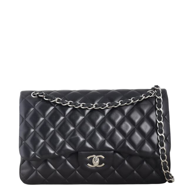 Chanel Classic Double Flap Jumbo Lambskin in Lambskin from Luxe.It.Fwd, photo 1 of 1