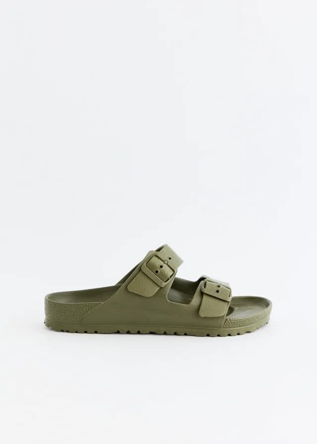 Birkenstock Arizona EVA Regular Sandals in Khaki, image 1 of 1 from Incu