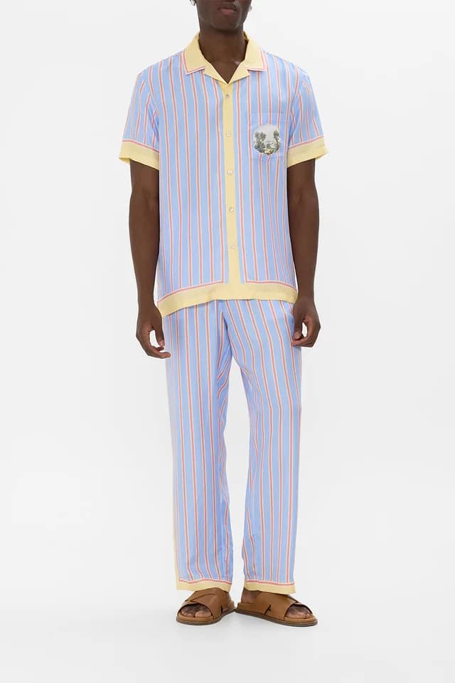 Camilla eBoutique SHORT SLEEVE CAMP COLLARED SHIRT BOTANICAL BALLADS, image 1 of 1 from CAMILLA