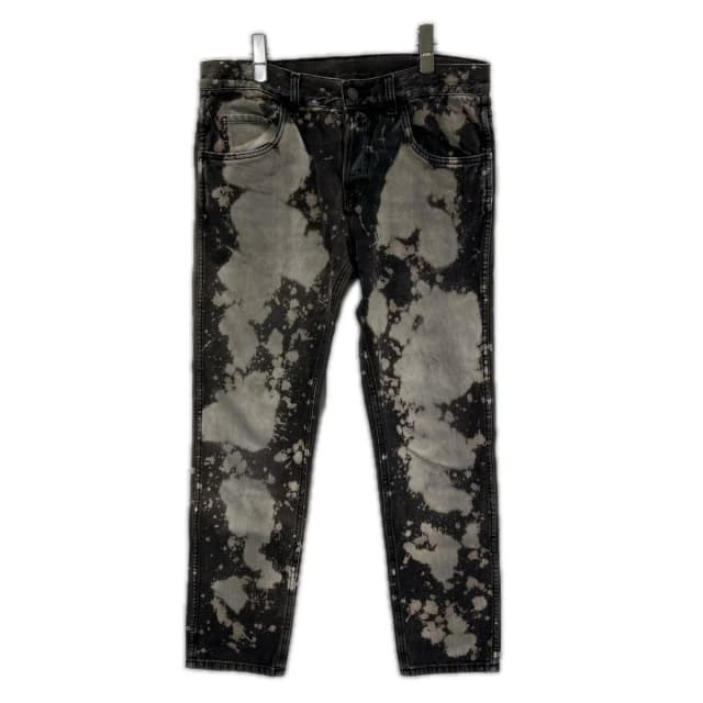 Gucci Gray Bleached Denim Pants 32 Jeans in Grey Denim from The Reluxe, photo 1 of 1