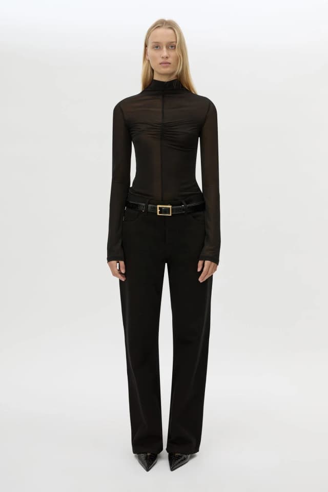 C&M CAMILLA AND MARC SALE Rune Denim Jean in true black, image 1 of 1 from Camilla and Marc