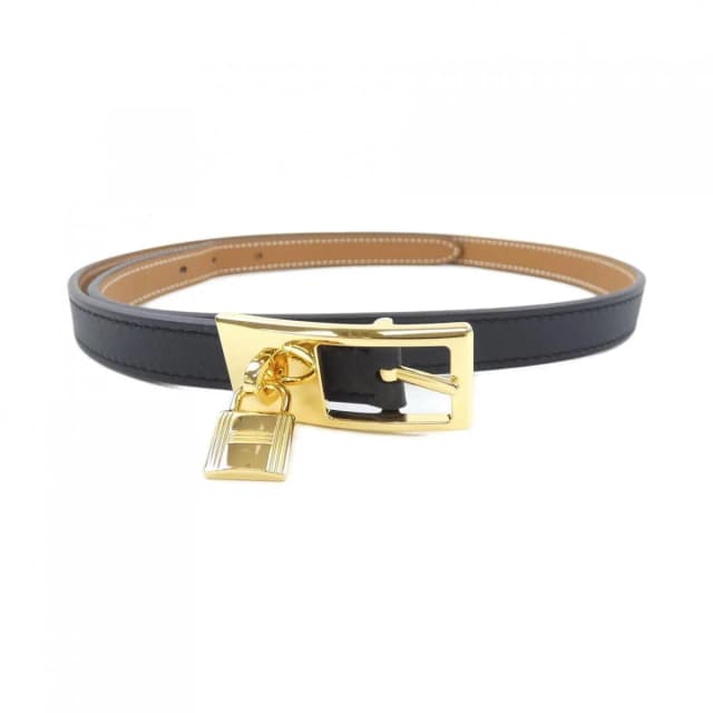 Hermès Lucky Black 75 Brown Belt in Black from The Reluxe, photo 1 of 1