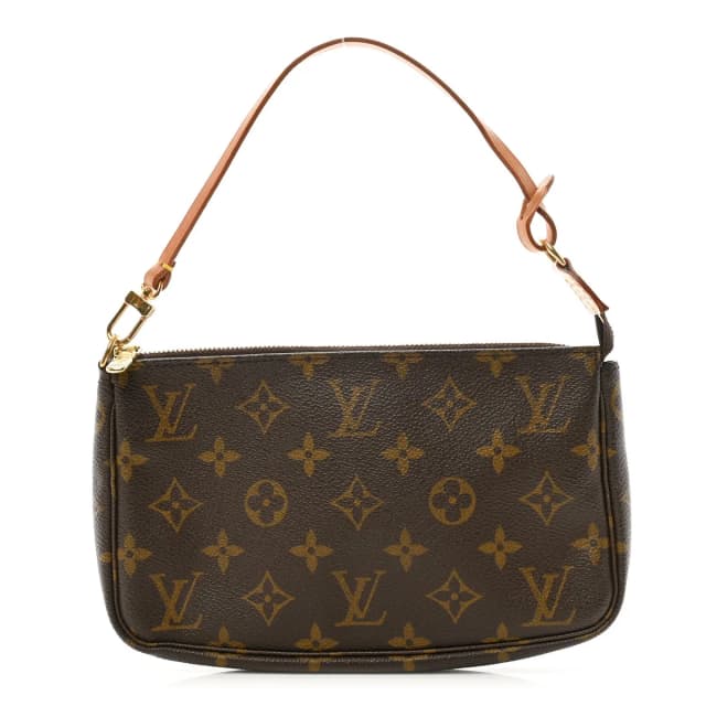 Louis Vuitton Monogram Mini Pochette Accessories Bag - Brown in Brown from H&T, photo 1 of 1