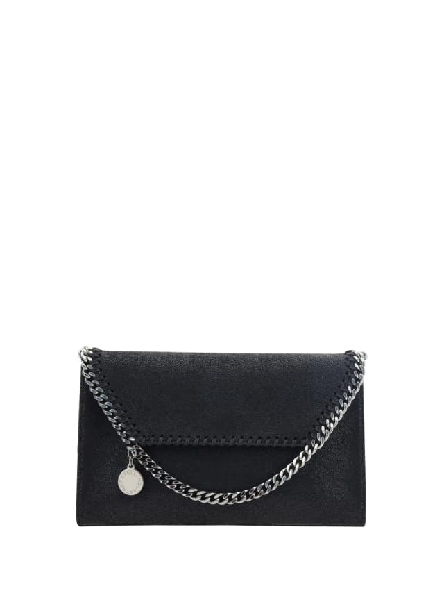 Stella McCartney Shoulder Bag — Black Polyester in Black Leather from HEWI, photo 1 of 1