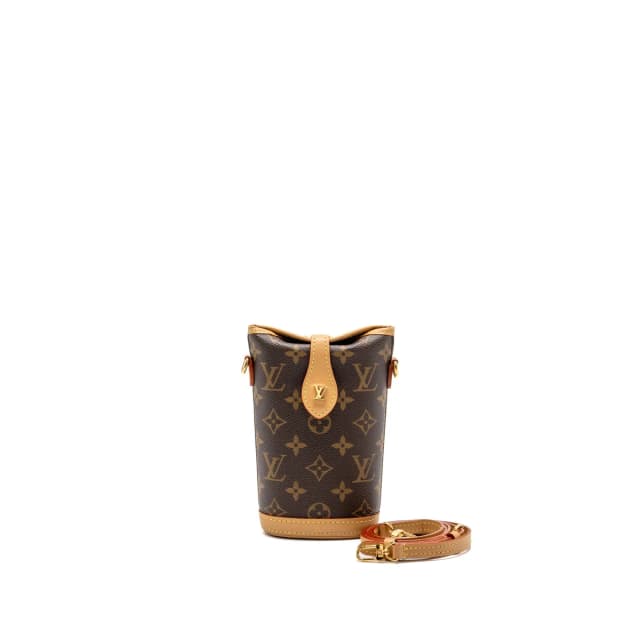 Louis Vuitton Fold Me Pouch Monogram Canvas GHW in Coated canvas from EMIER, photo 1 of 1